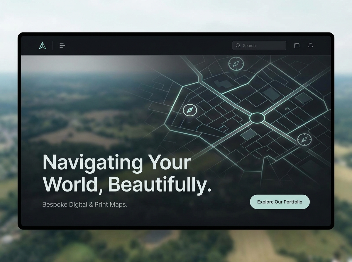 Build Your Dynamic Cartographer Portfolio Website website preview