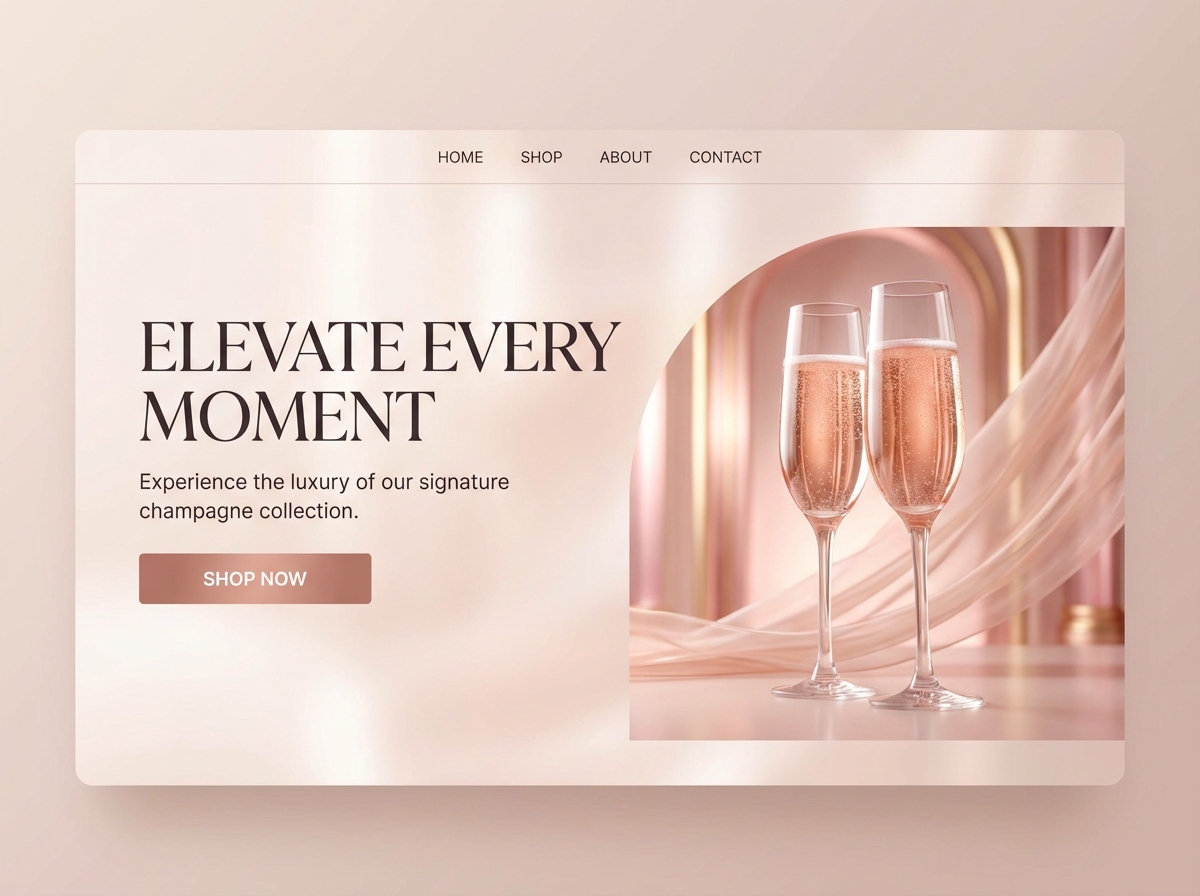 Unleash Elegance with the Perfect Gradient: website preview