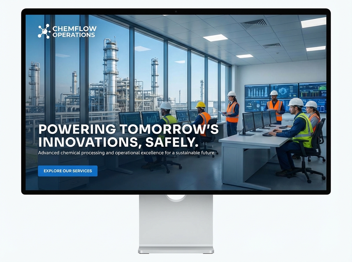 Build a Professional Online Presence as a Chemical Plant Operator website preview