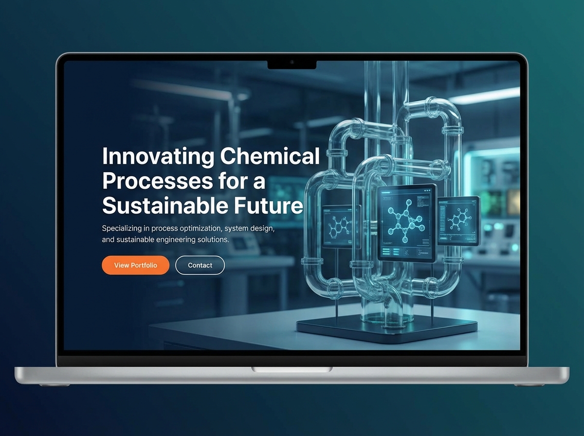 Build Your Professional Chemical Systems Engineer Portfolio website preview