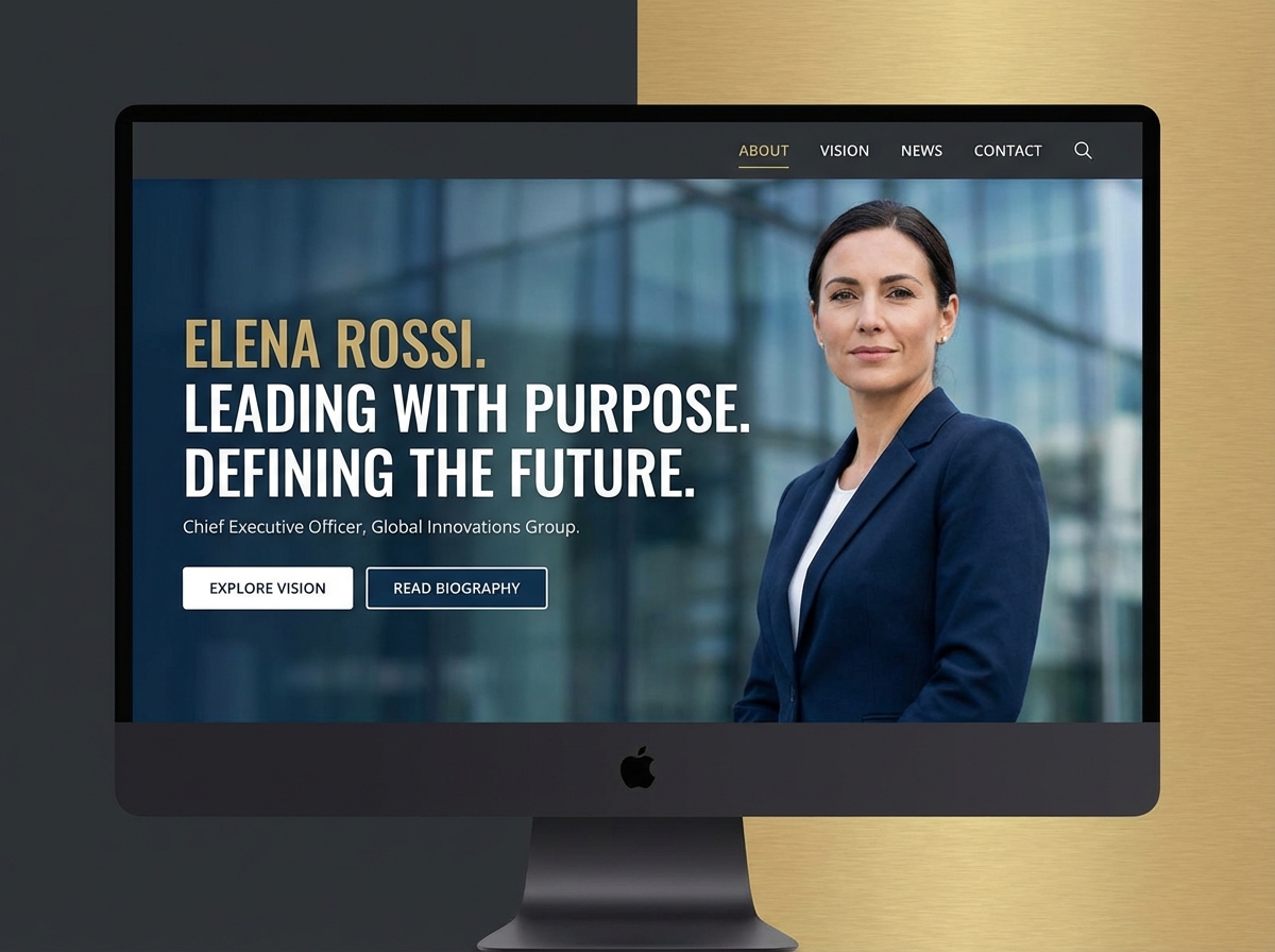 Build a Powerful Online Presence as a  <span class='gradient-text'>Chief Executive Officer</span> website preview