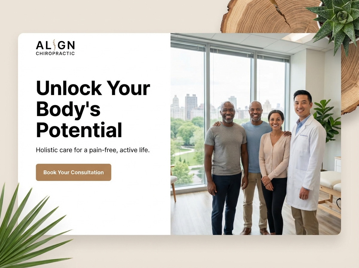 Build Your Top-Ranking Chiropractic Practice Website Today website preview