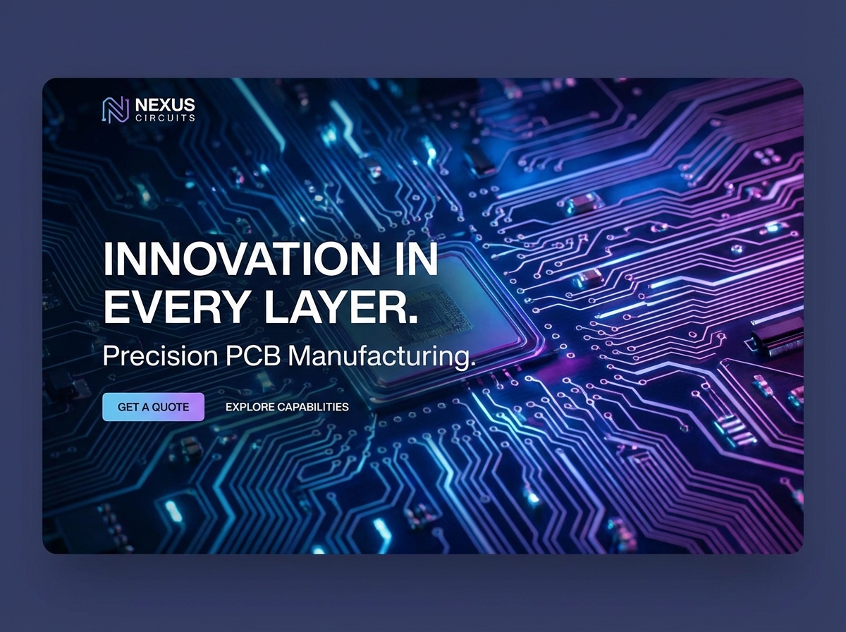 Build Your Premier Circuit Board Manufacturing Website website preview