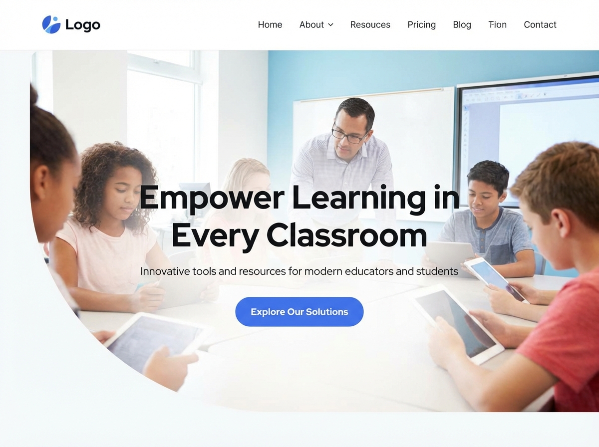 Build Engaging Online Classrooms with Ease website preview