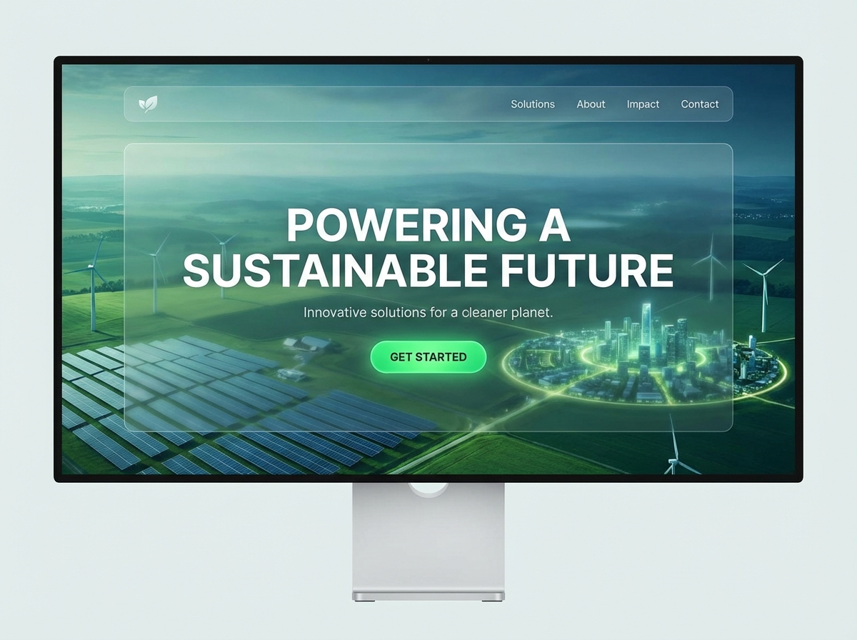 Build Your Future with a Leading Clean Tech Website Builder website preview