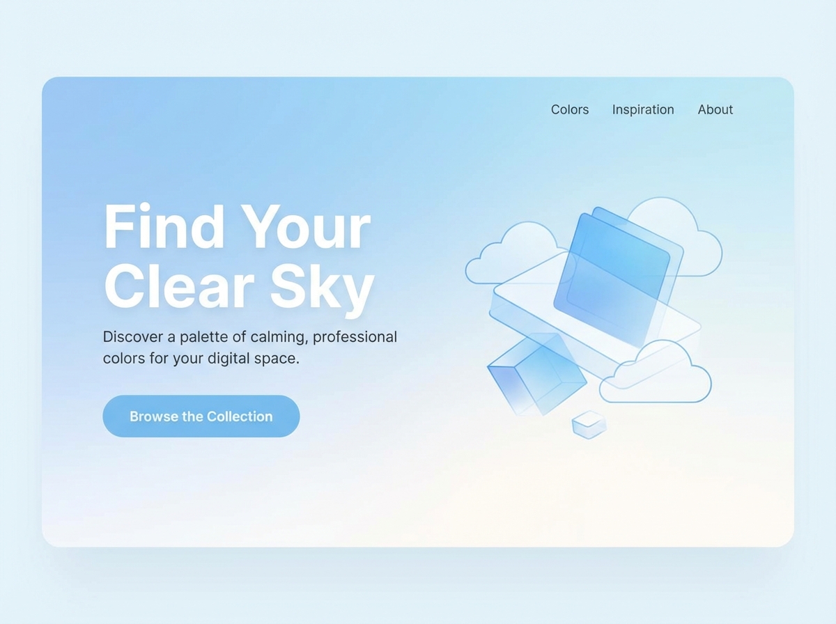 Unleash Creativity with the Perfect Sky Color website preview
