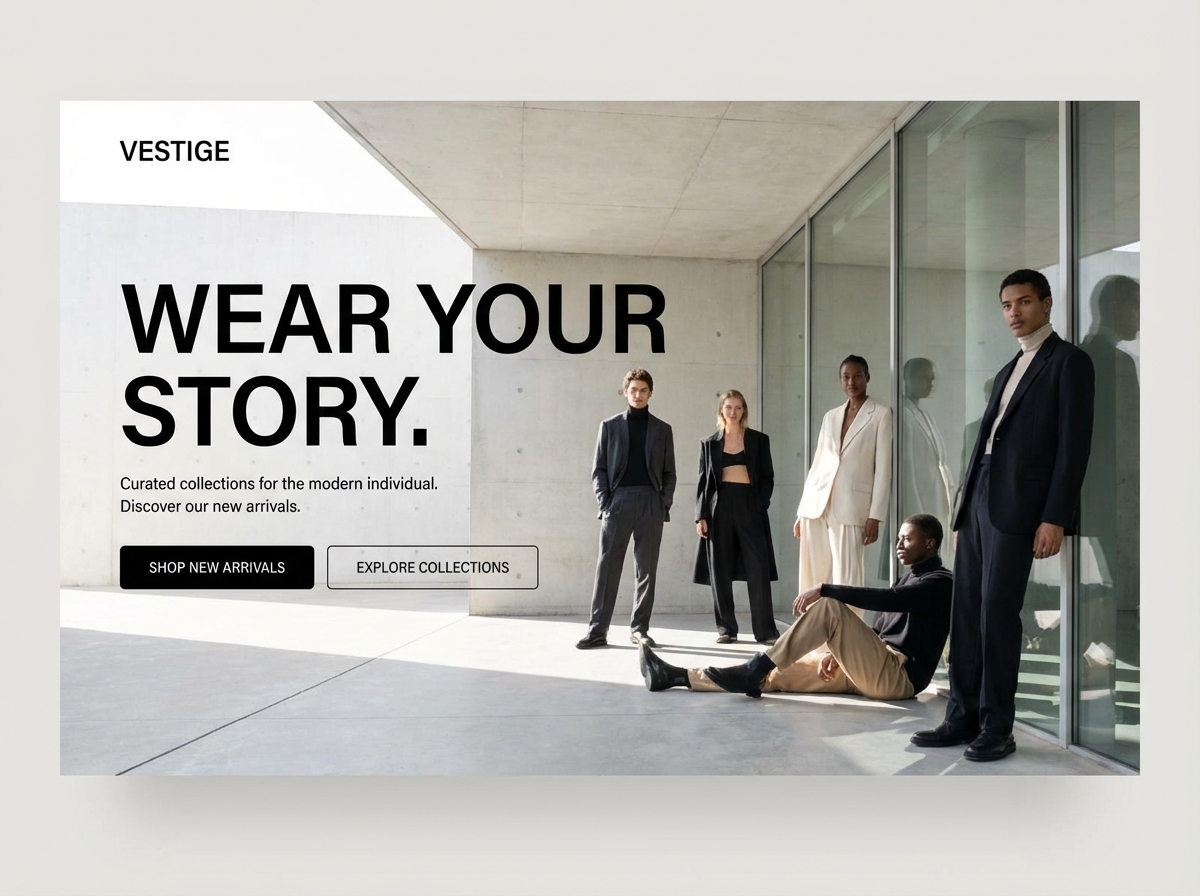 Build Your Dream Online <span class='gradient-text'>Clothing Boutique</span> website preview