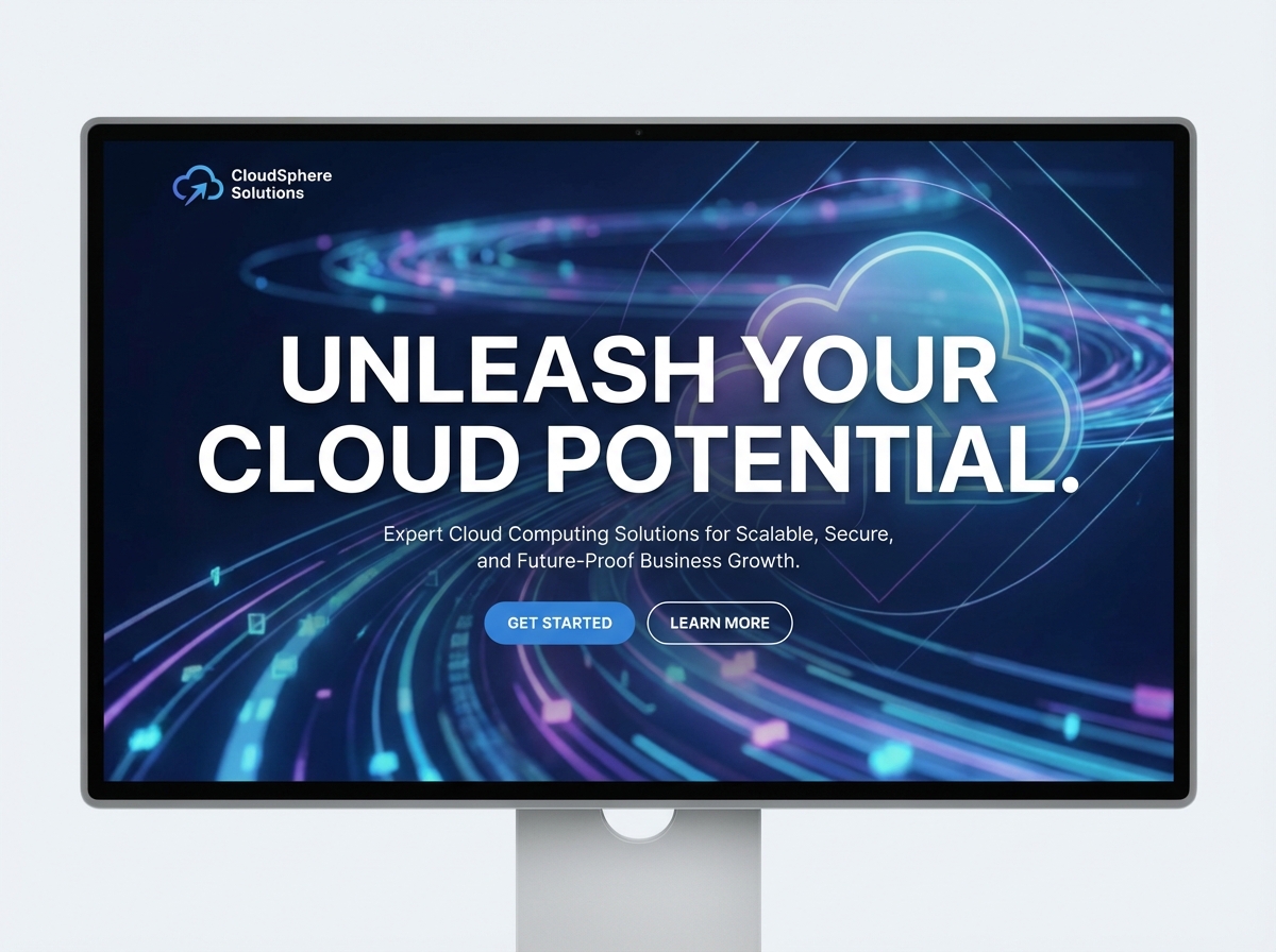 Build Your Authority Online as a Leading Cloud Computing Specialist website preview