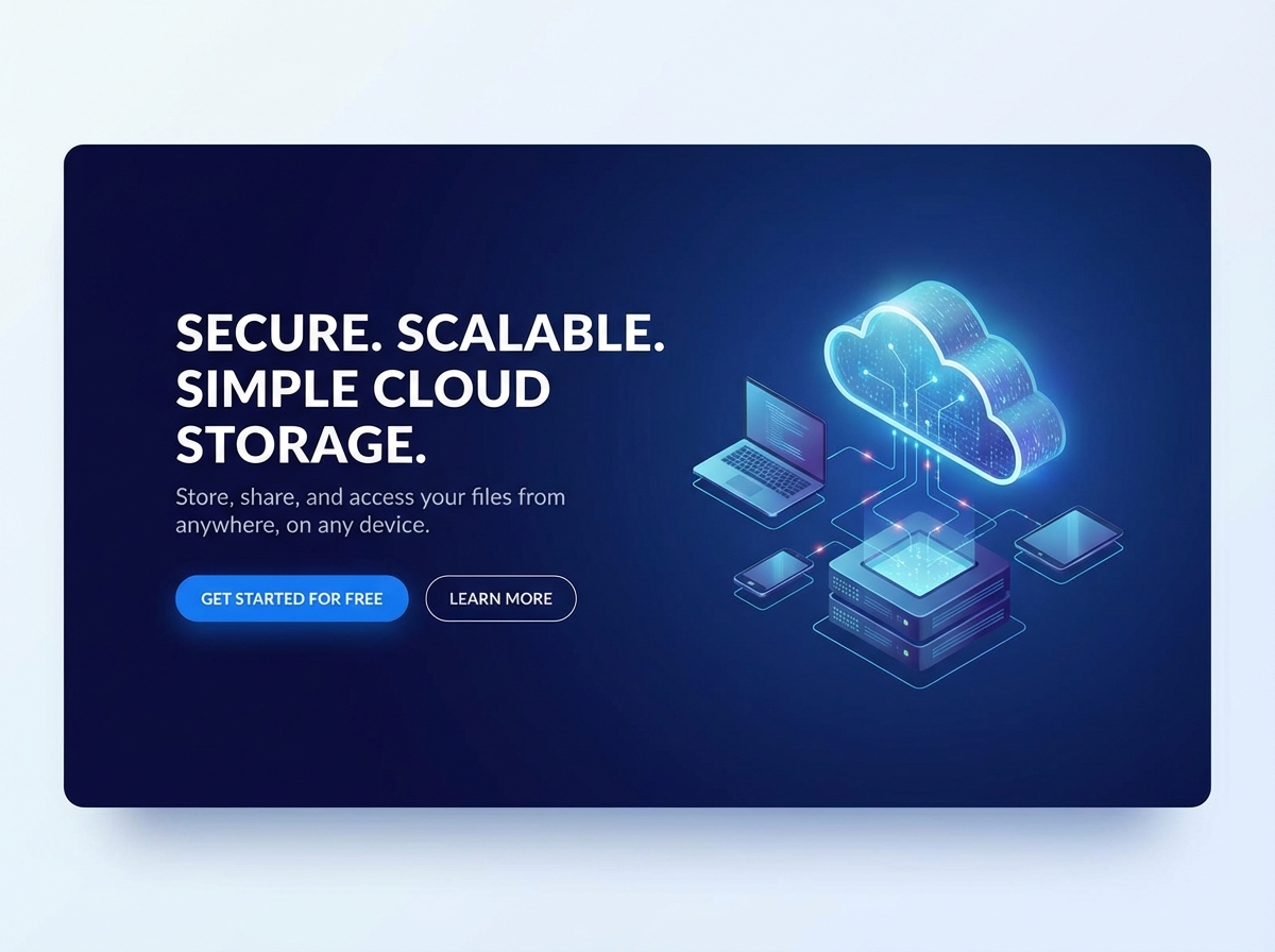 Build Your Own Secure Cloud Storage Website website preview