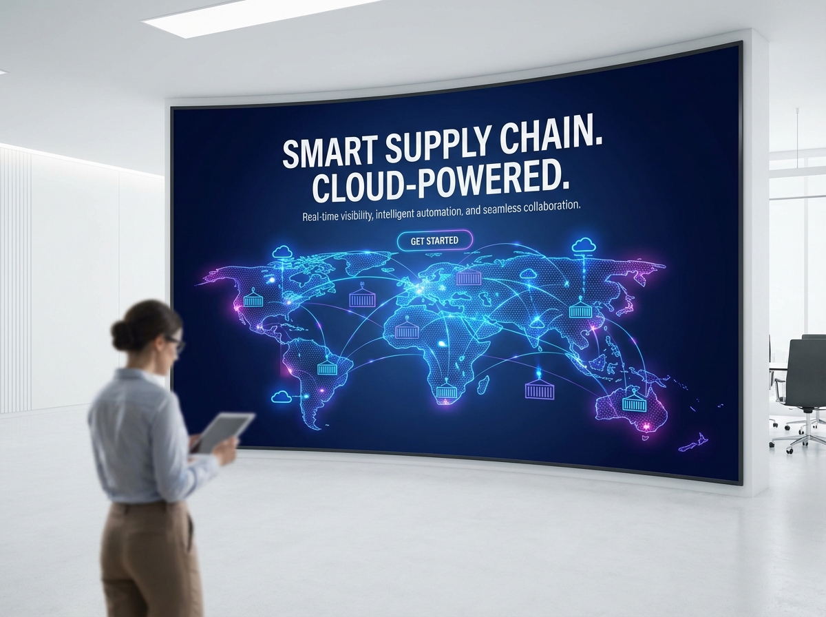 Build Your Cloud-Based Supply Chain Hub with Grigora website preview