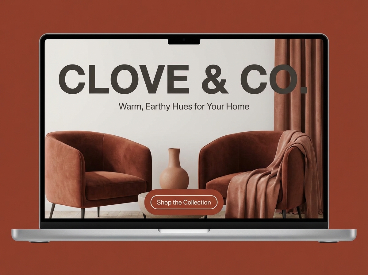 Unleash Your Vision with Vibrant Clove Color Websites website preview