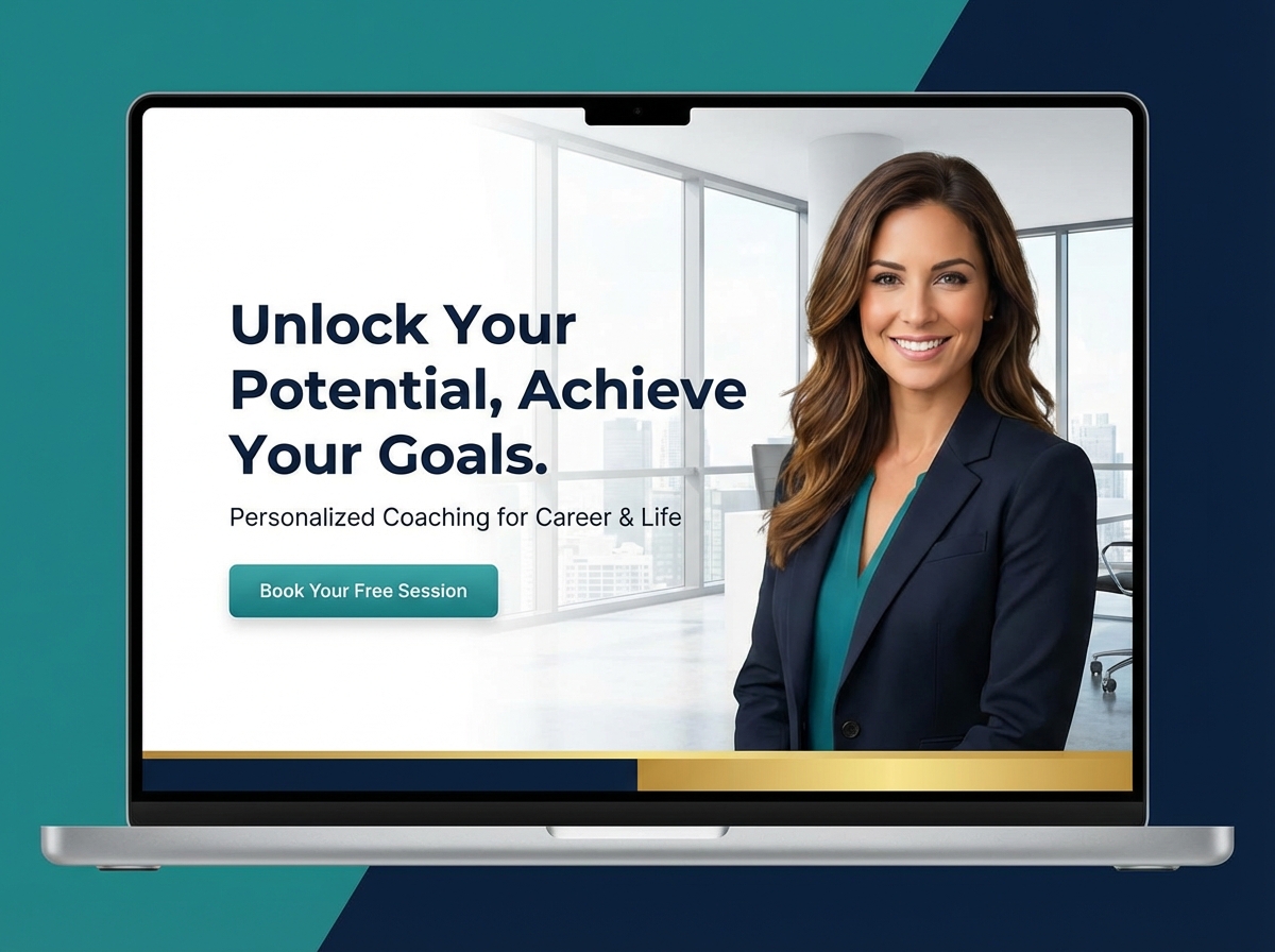 Build Your Powerful Coaching Website Today website preview