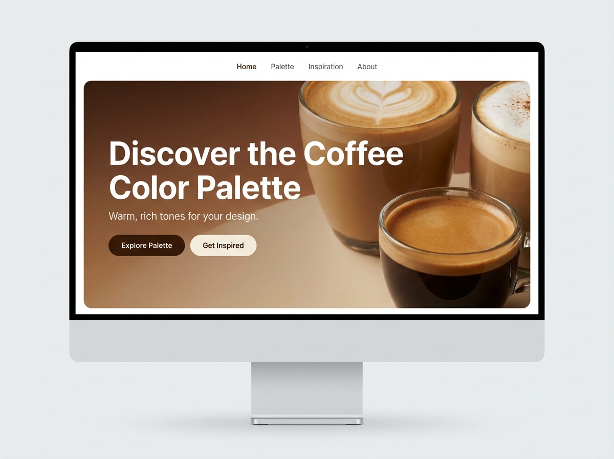 Unleash Creativity with Perfect <gradient>Coffee Color</gradient> Palettes website preview
