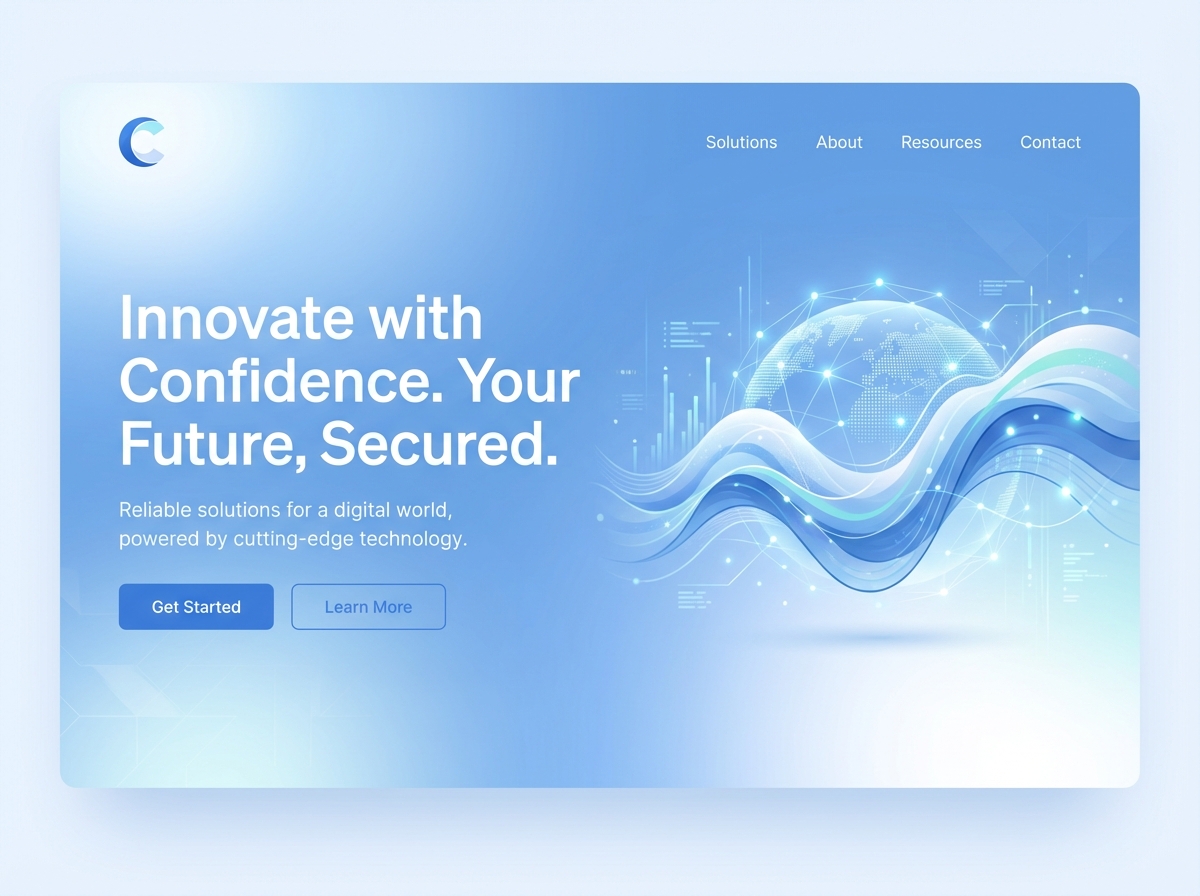 Unleash the Power of Dynamic Columbia Blue Color Websites website preview