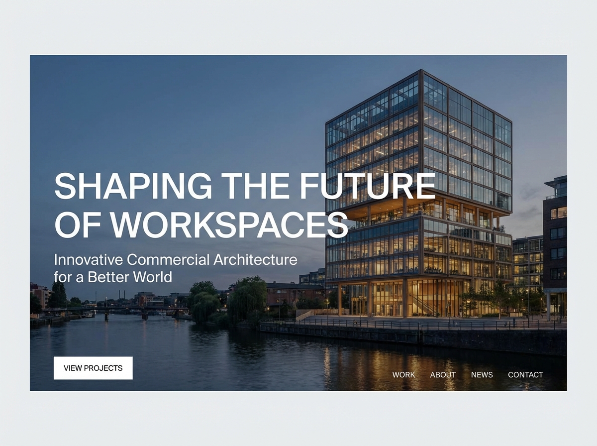 Build Your Premier Commercial Architecture Website website preview