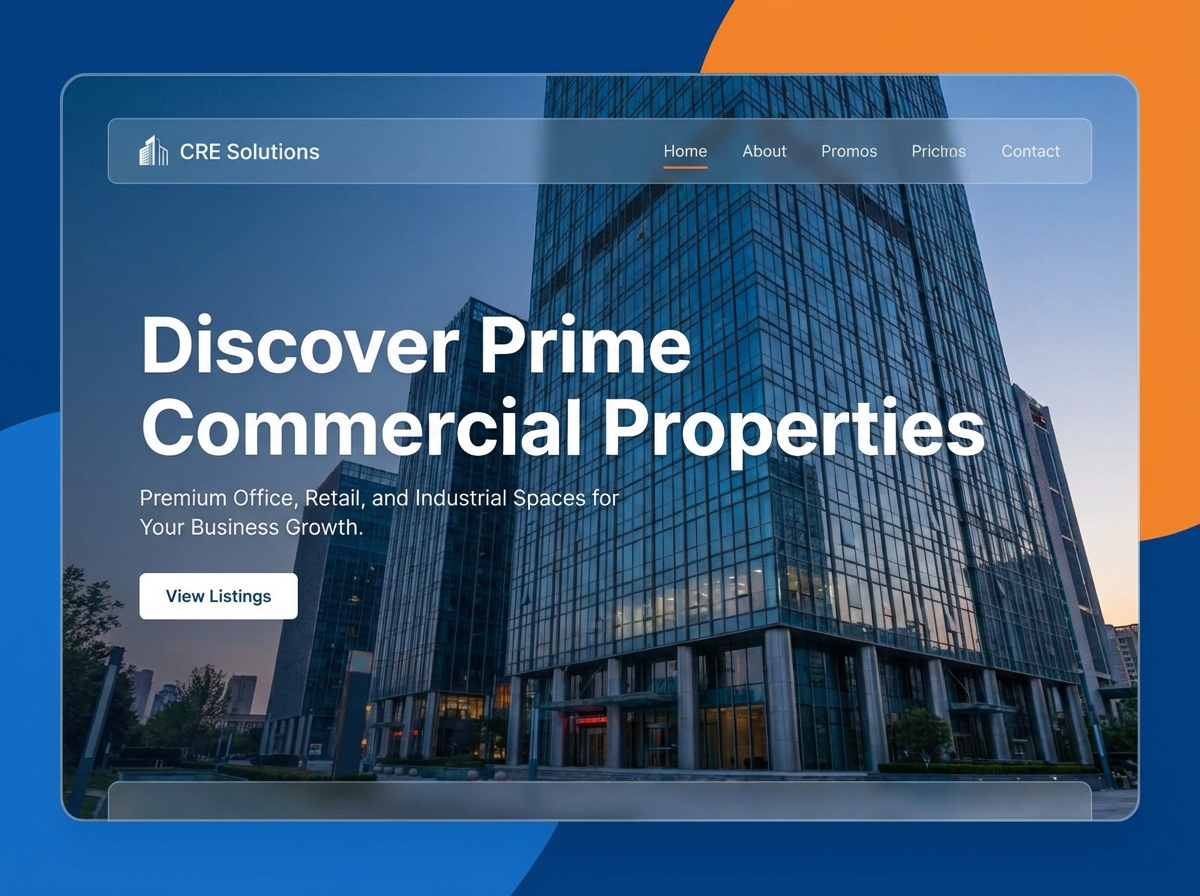 Build Your Premier Commercial Real Estate Website website preview
