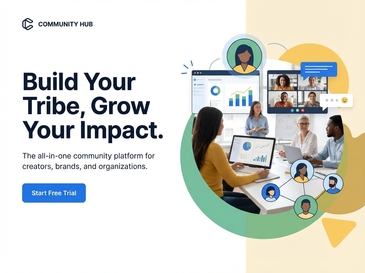 Build Thriving Communities with Grigora's All-in-One Platform website preview