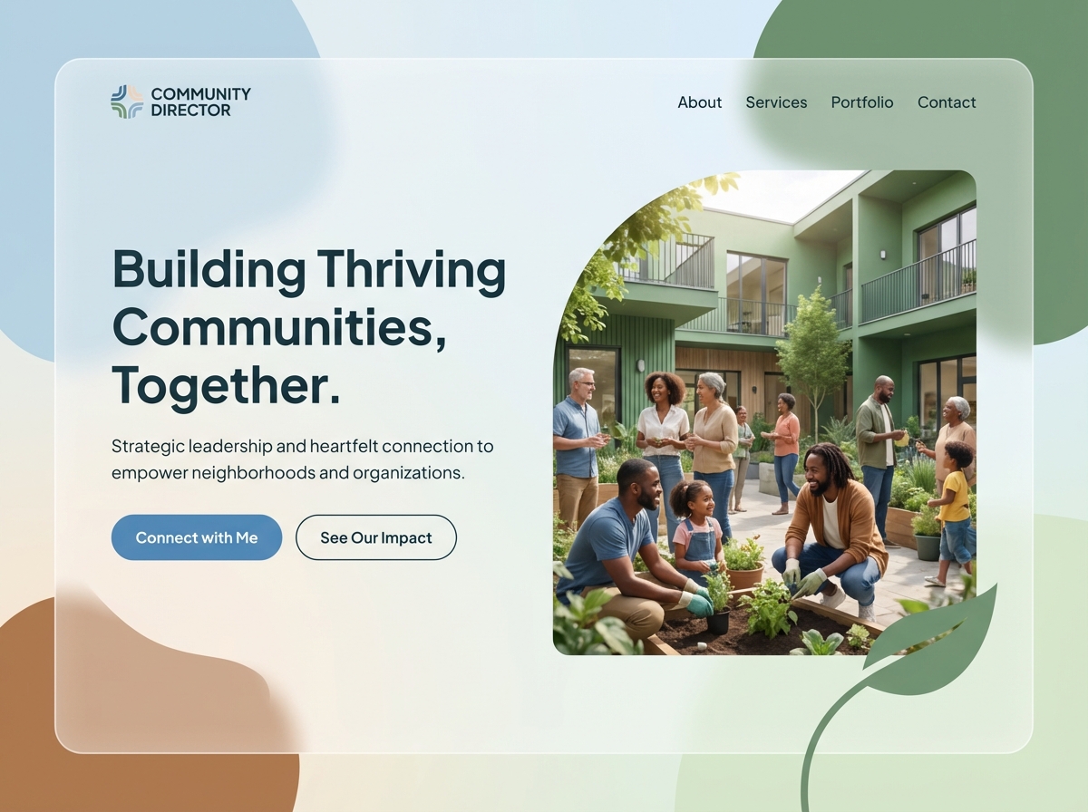 Build Your Online Community with Grigora website preview