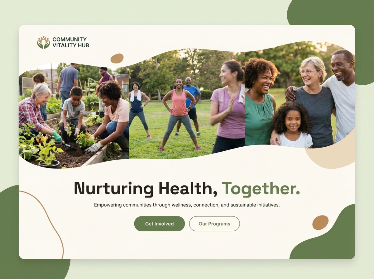 Build Impactful Websites for Your Community Health Initiatives website preview