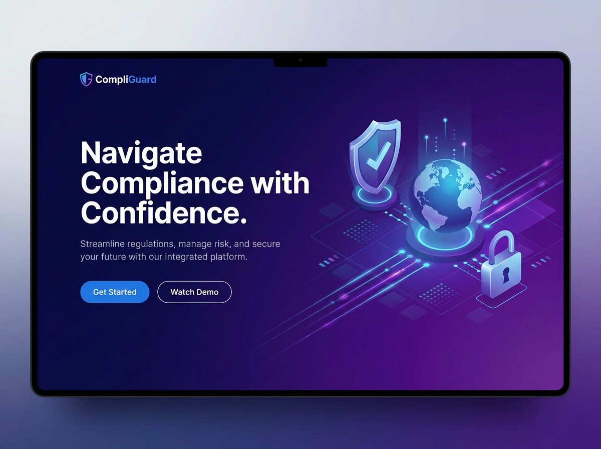 Build Your Trustworthy Compliance Website Today website preview