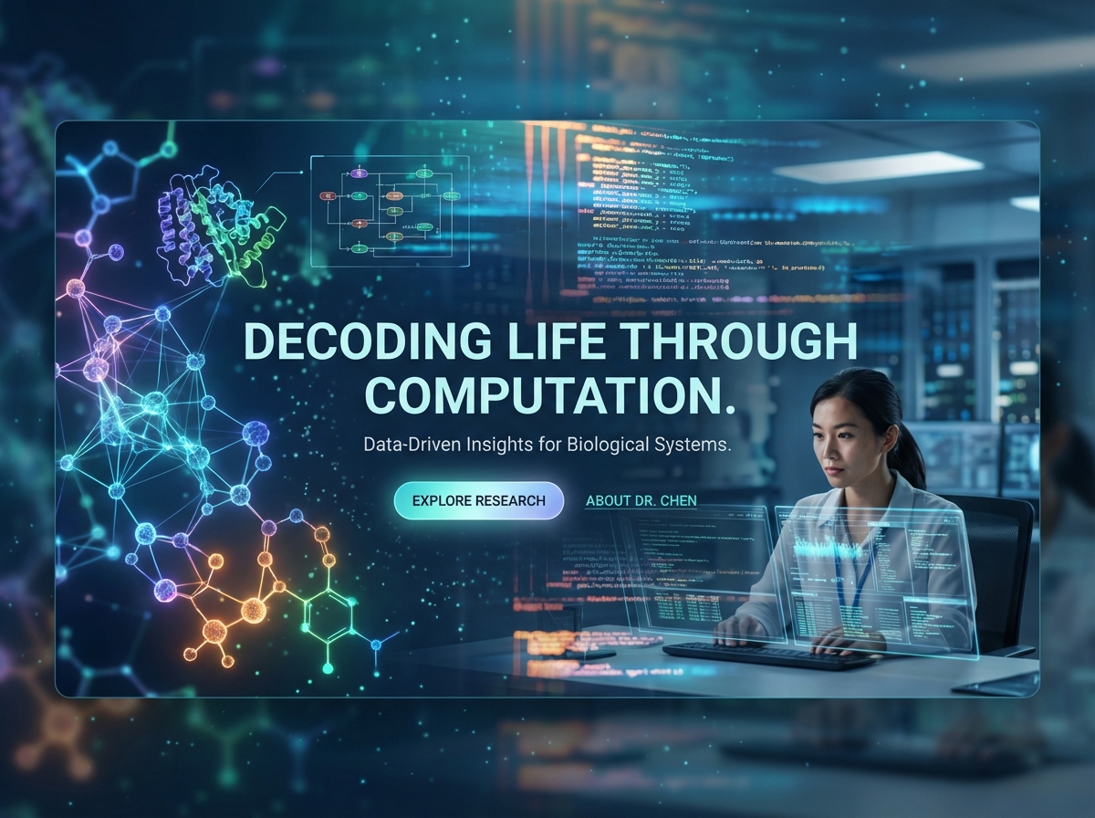 Build Your Breakthrough Computational Biology Website website preview