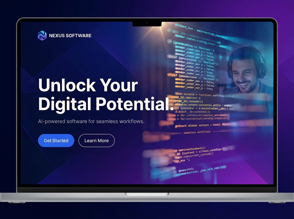 Build Your Software Website Today, with Grigora website preview