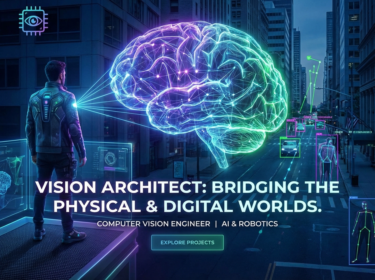 Build Your Breakthrough With Our AI-Powered Portfolio Builder for Computer Vision Engineers website preview