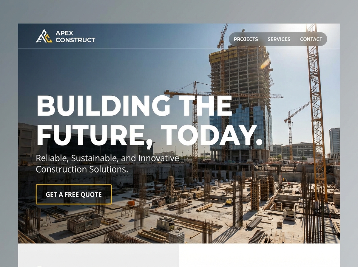 Build Your Online Foundation with Grigora's website preview