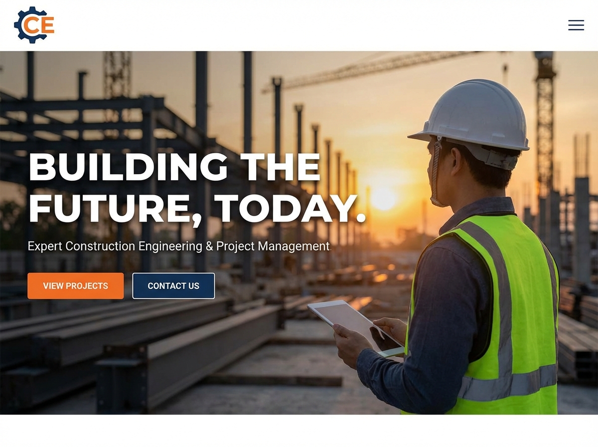 Build Your Professional Website with Ease website preview