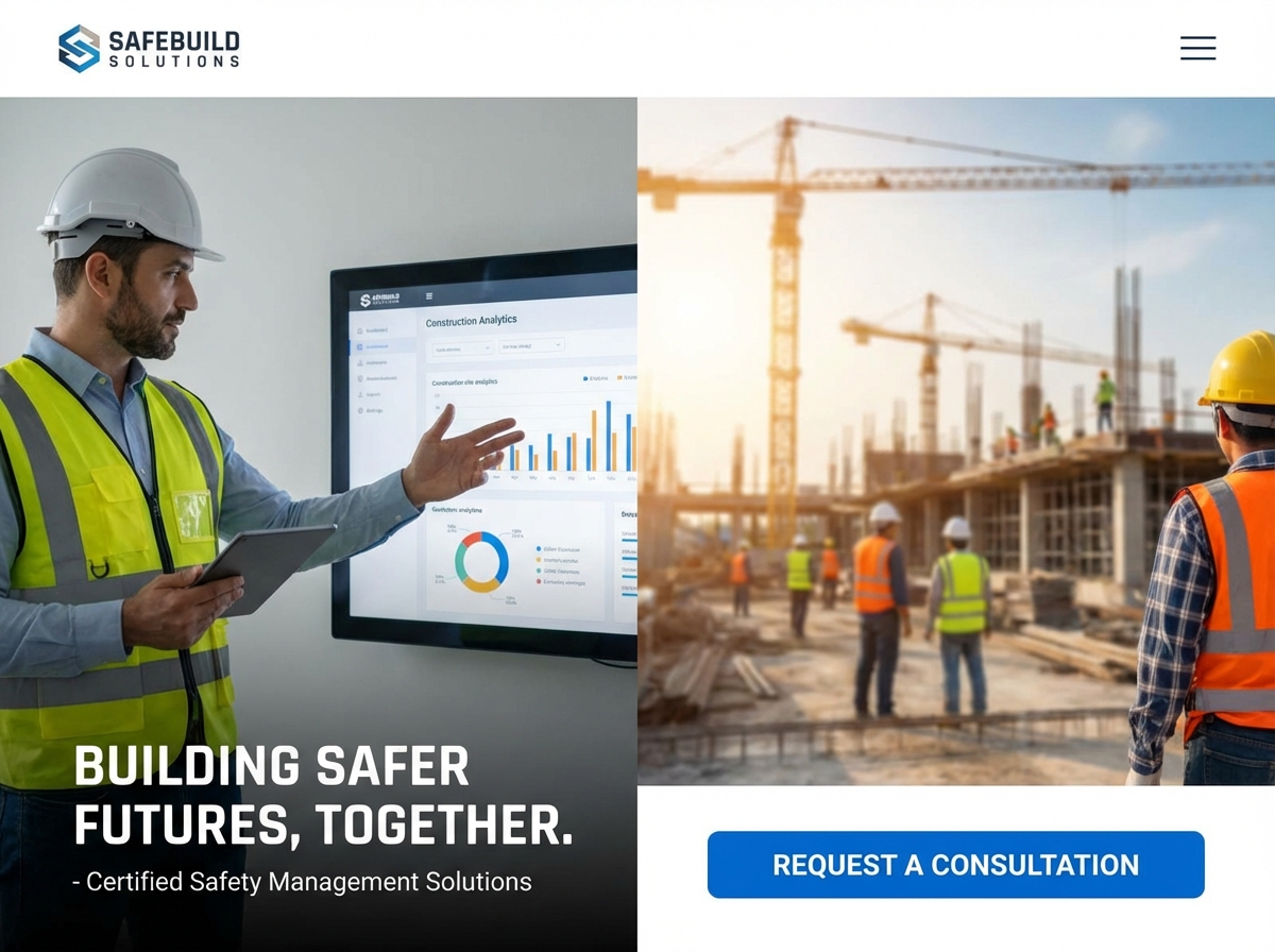 Build a Stellar Online Presence as a <span class='gradient-text'>Construction Safety Manager</span> website preview