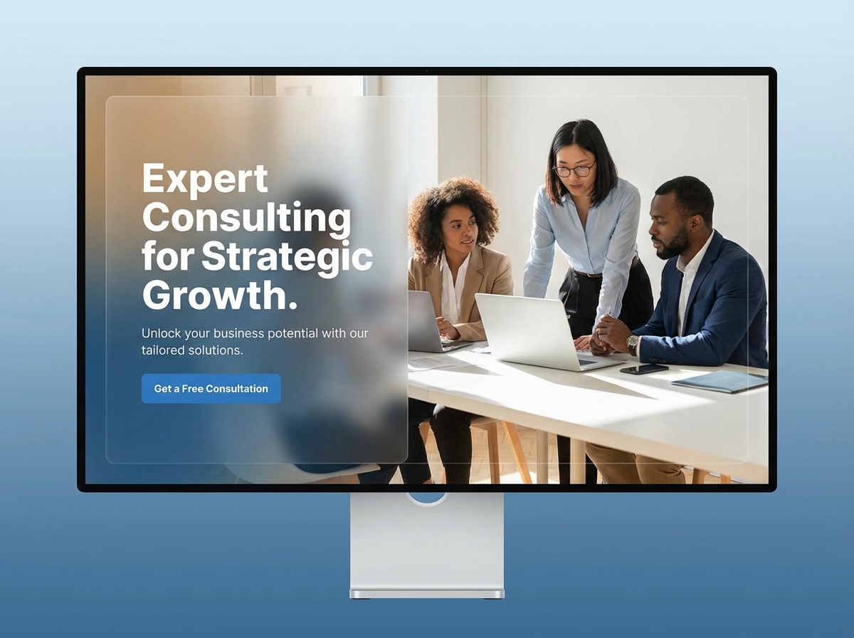 Build a Powerful Online Presence for your Consulting Business website preview
