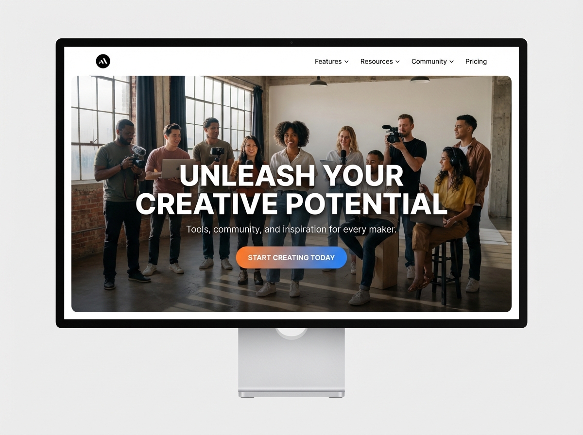 Build Your Online Presence with a Dedicated Content Creator Website Builder website preview