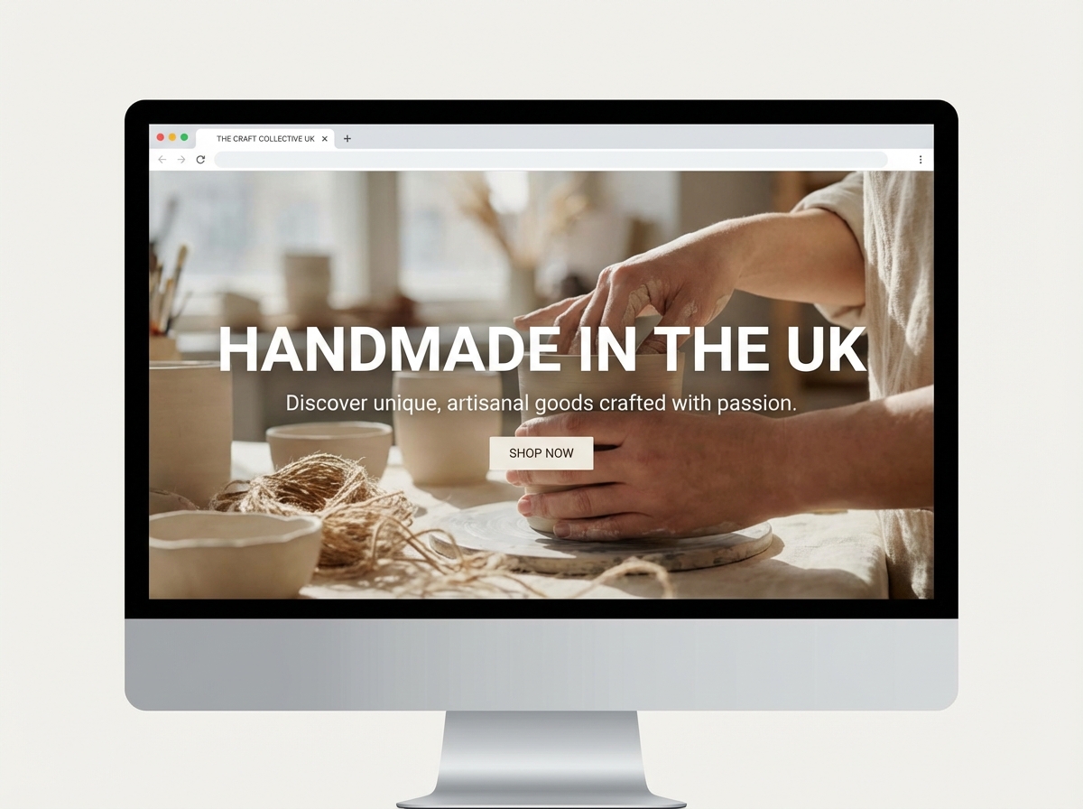 Create a Stunning Website for Your Craft Business UK website preview