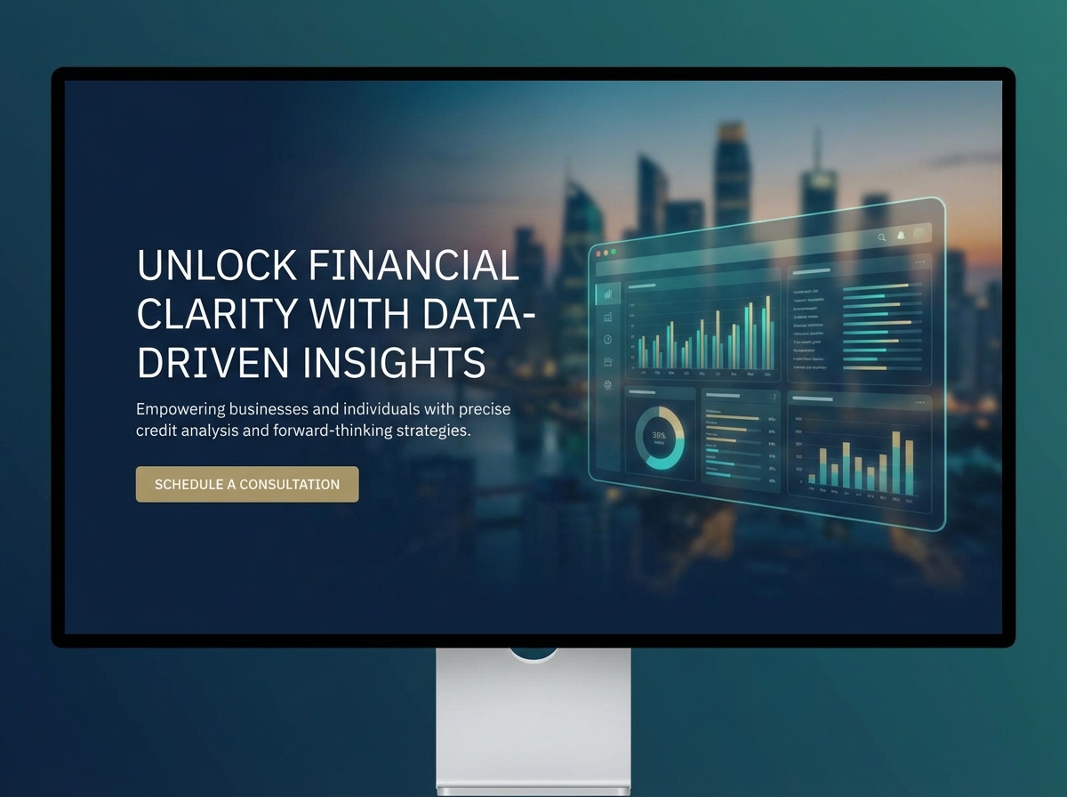 Build a Professional Credit Analyst Portfolio That Impresses website preview