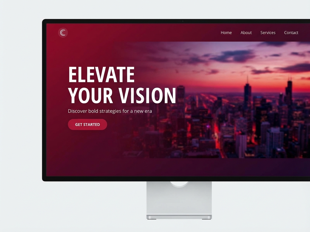 Unleash the Power of Your Website with a Crimson Color Palette website preview