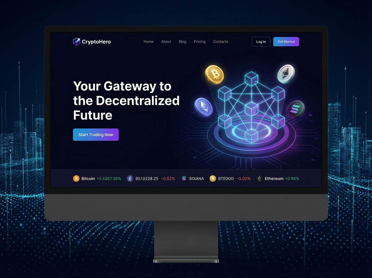 Build Your Own Next-Gen Blockchain & Web3 website preview