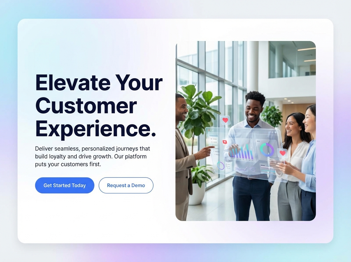 Transform Your Digital Presence with a Stellar Customer Experience website preview