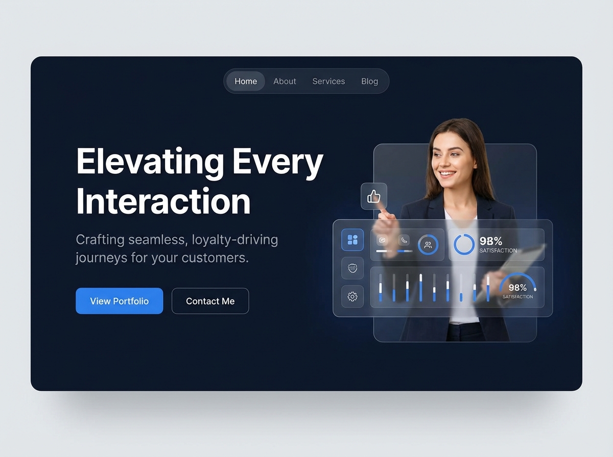 Build Your Authority as a Proactive Customer Experience Manager website preview