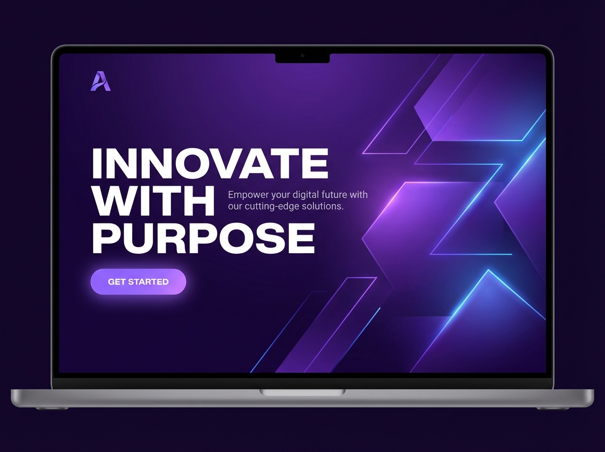 Unleash Your Vision with Dark Purple Palettes website preview