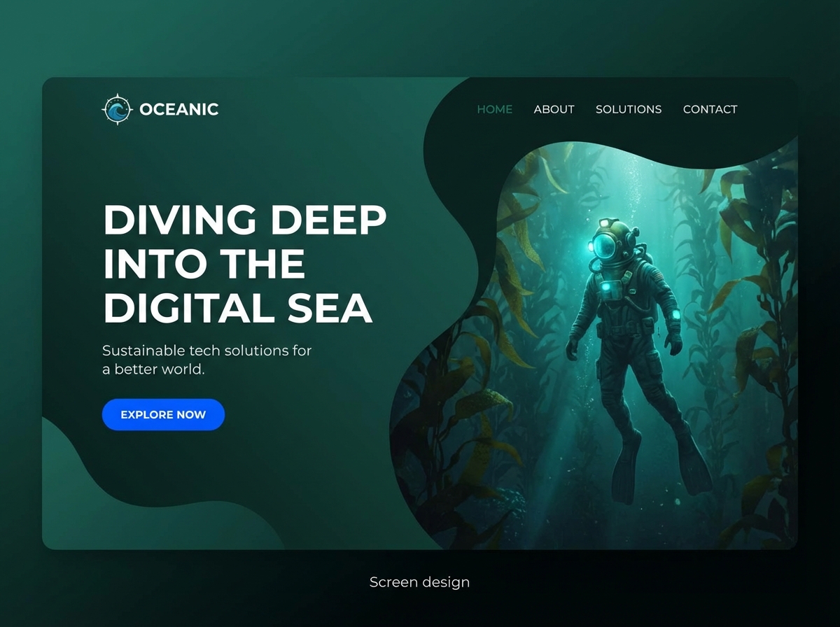 Uncover the Power of Dark Sea Green Color website preview