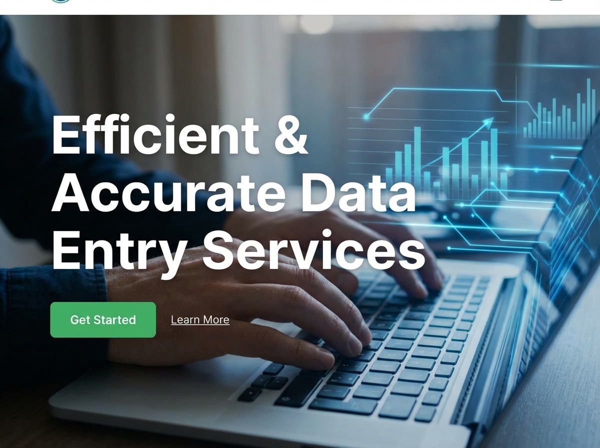 Create a Professional Online Portfolio for Any Data Entry Clerk website preview