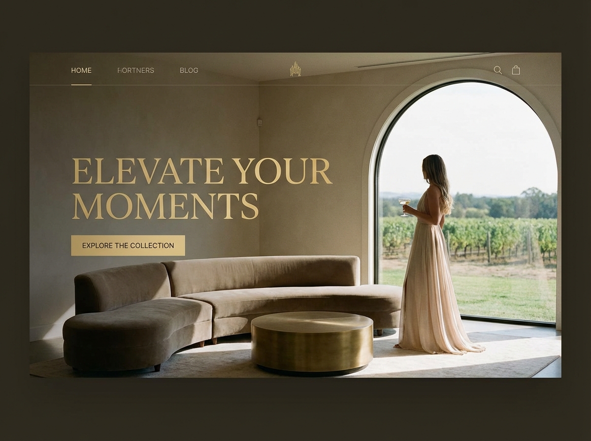Unveil Elegance: Discover Deep Champagne Color website preview