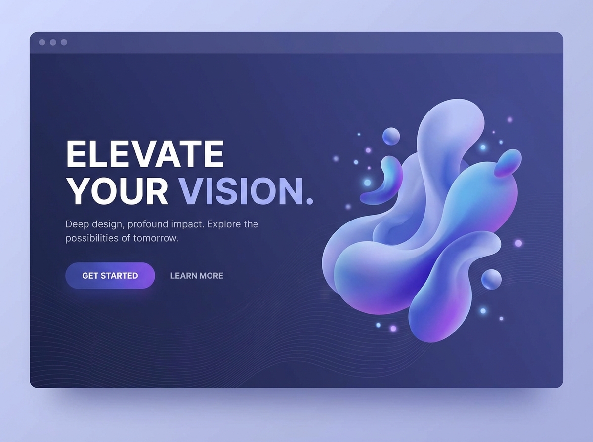 Unleash Your Creativity with the Perfect Deep Periwinkle Color website preview