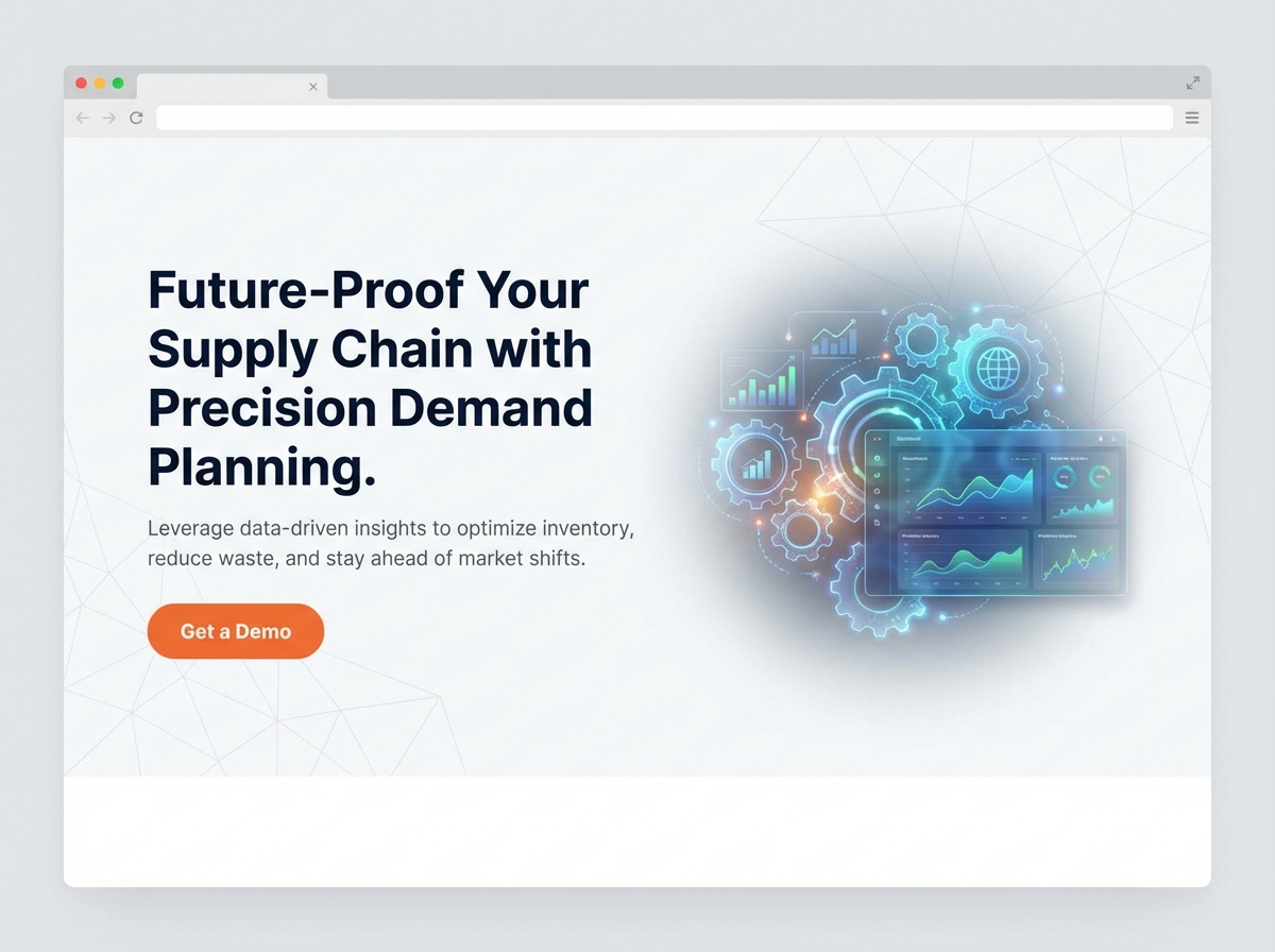 Build a Powerful Online Hub for Your Demand Planning website preview