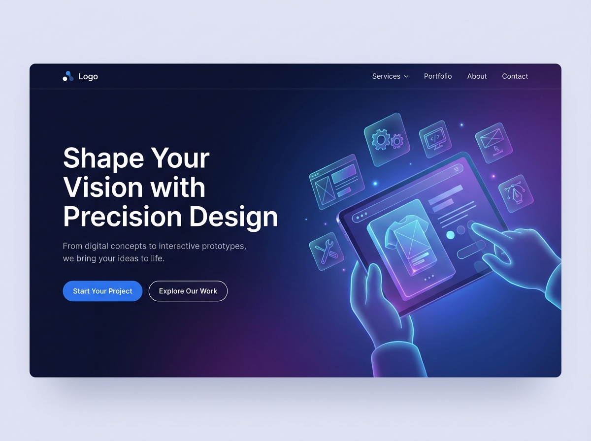 Launch Your Services with a Powerful website preview