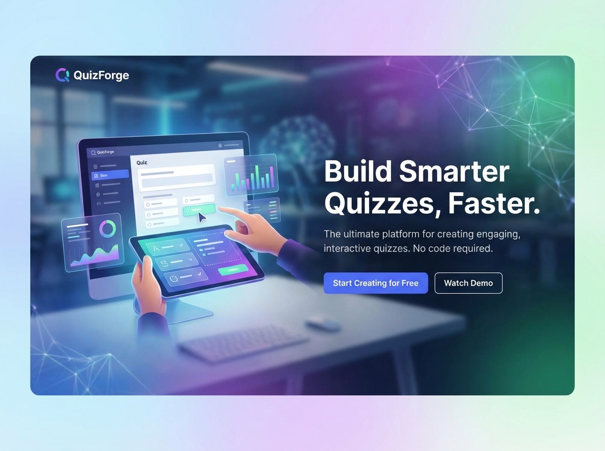 Build Engaging Quizzes with Grigora's Drag & Drop Editor website preview