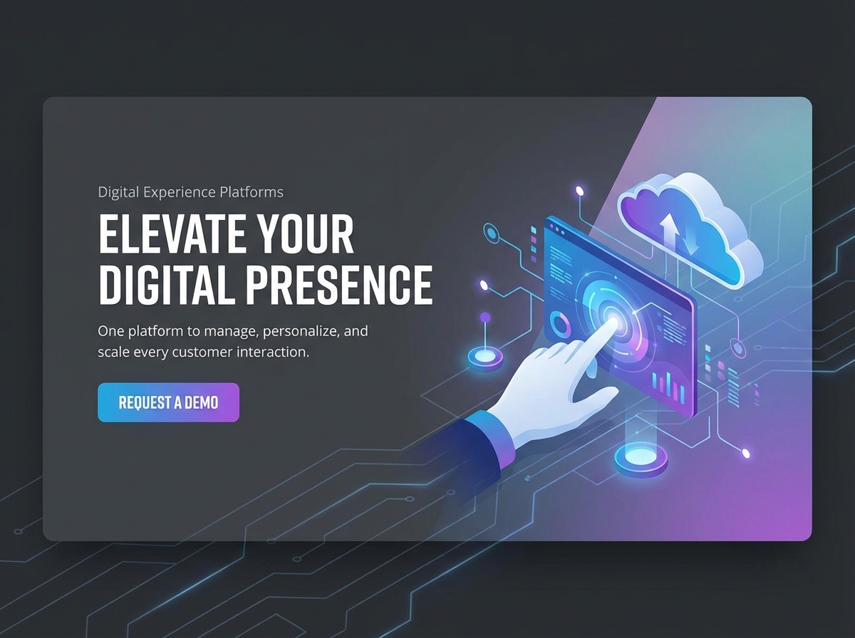 Build Dynamic Digital Experiences with Grigora's Platform website preview