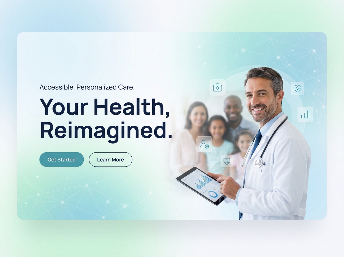 Build a World-Class Digital Healthcare Website website preview