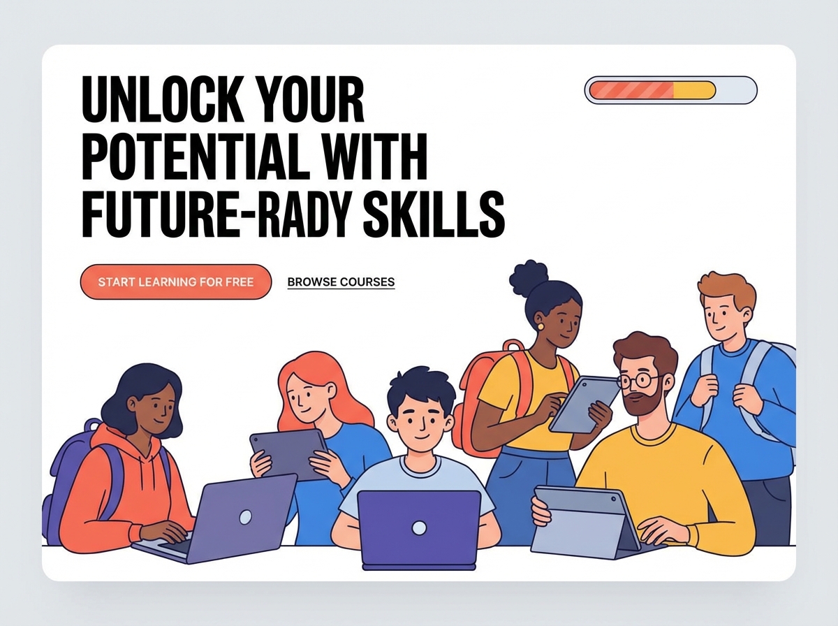 Build Your Own Powerful Digital Learning Platform website preview