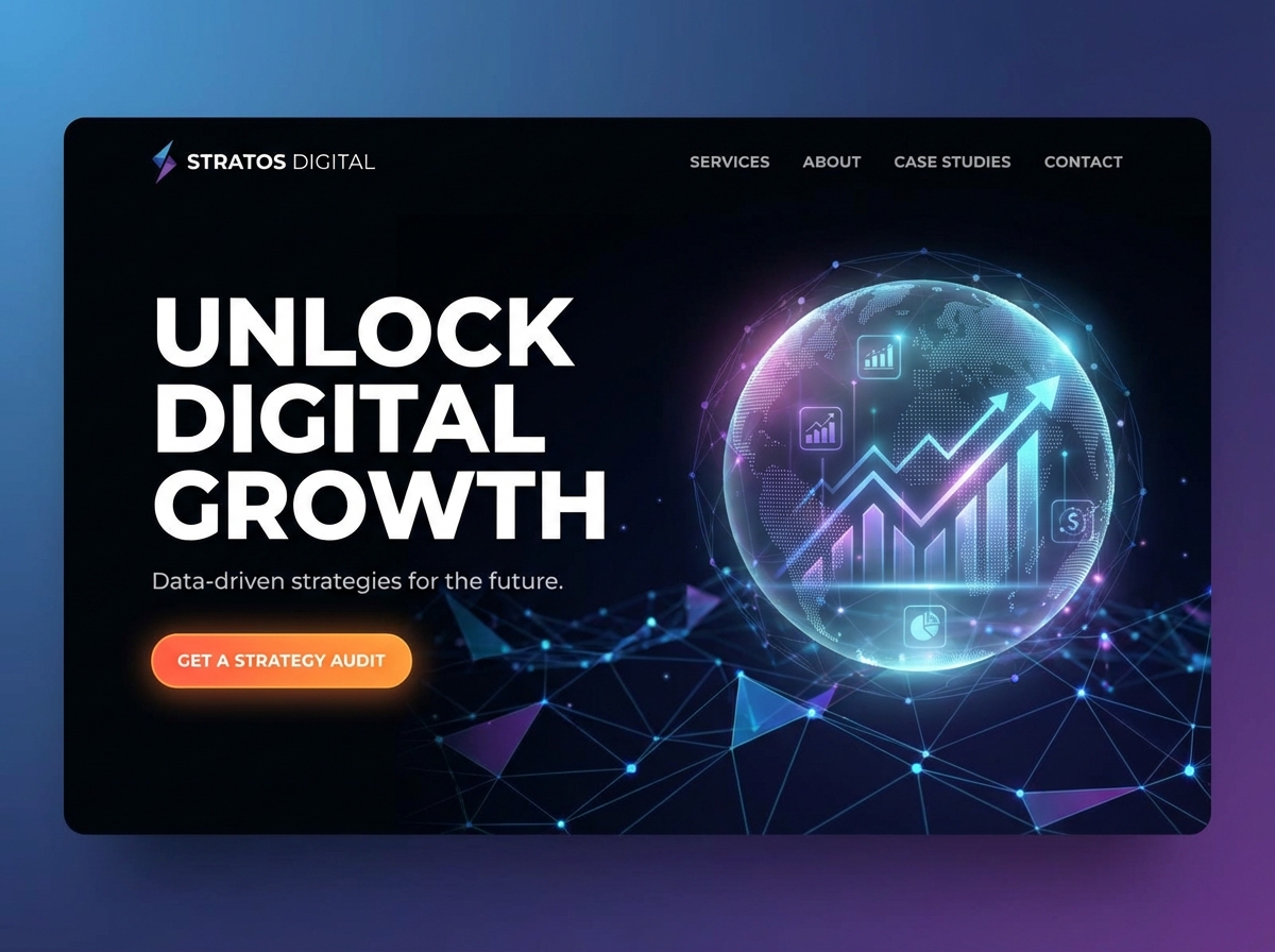 Build Your Powerful Digital Strategy Hub website preview